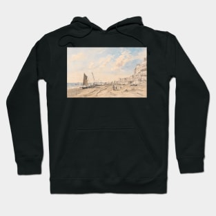 Brighton Beach Looking West by John Constable Hoodie